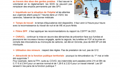 REVENDICATIONS : La CFDT reçue à nouveau à la Place Beauvau