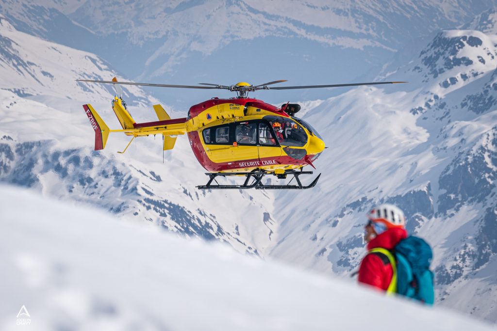 Secours héliporté ©Jocelyn Chavy