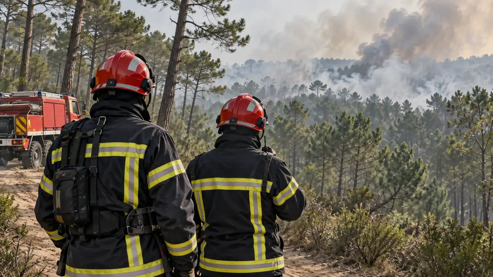 Gironde : la protection et le suivi médical des pompiers exposés aux fumées en question